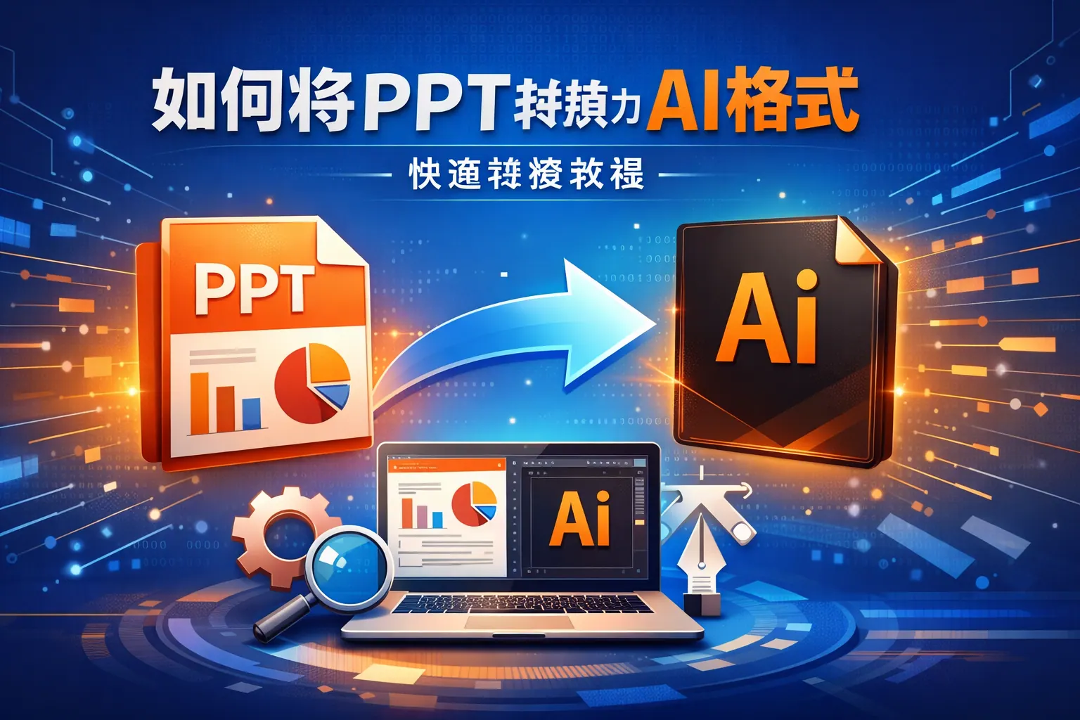 如何将ppt转换为ai格式