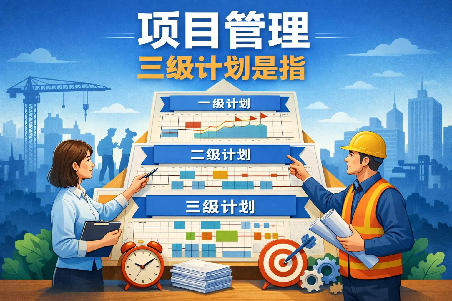 项目管理 三级计划是指