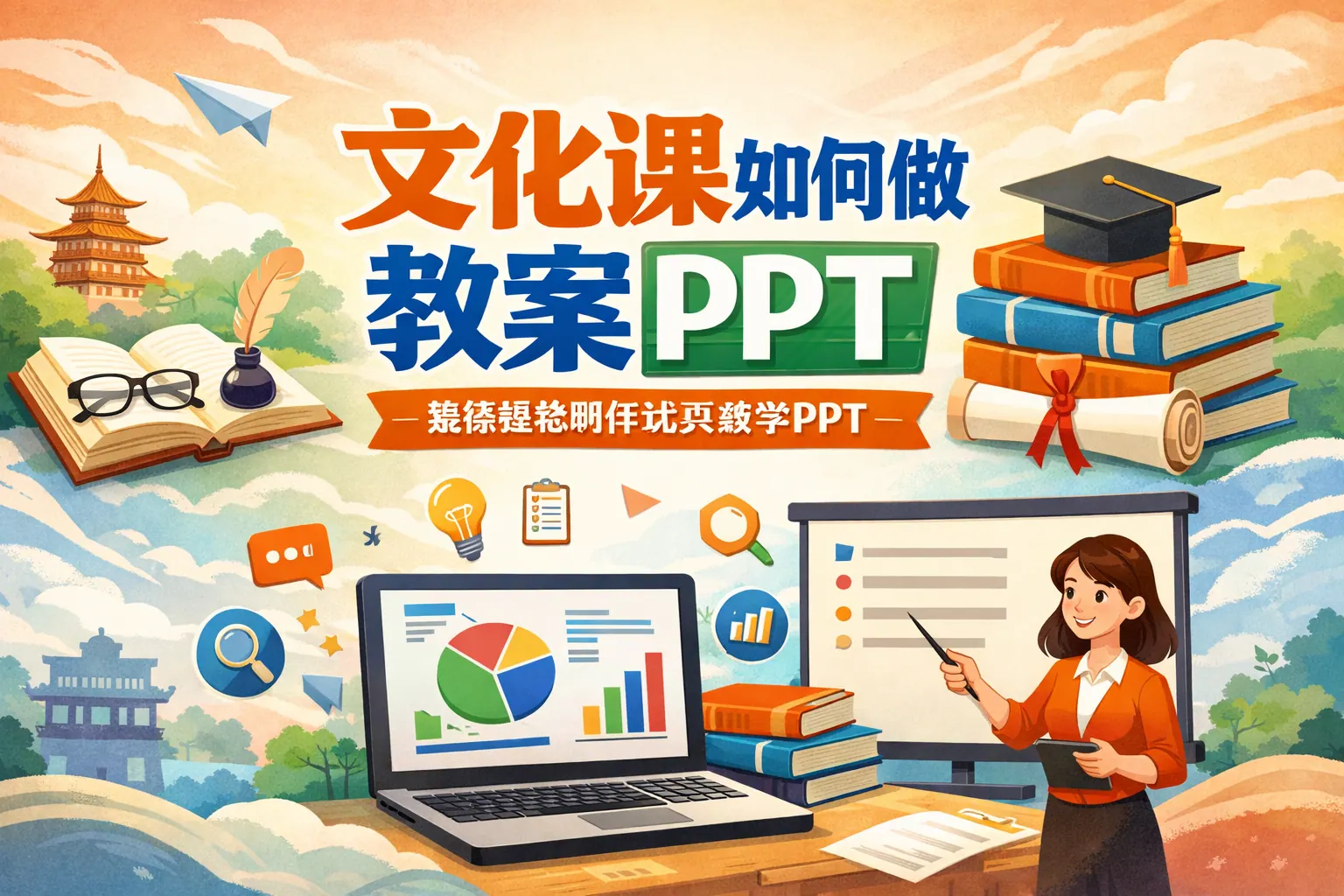 文化课如何做教案ppt