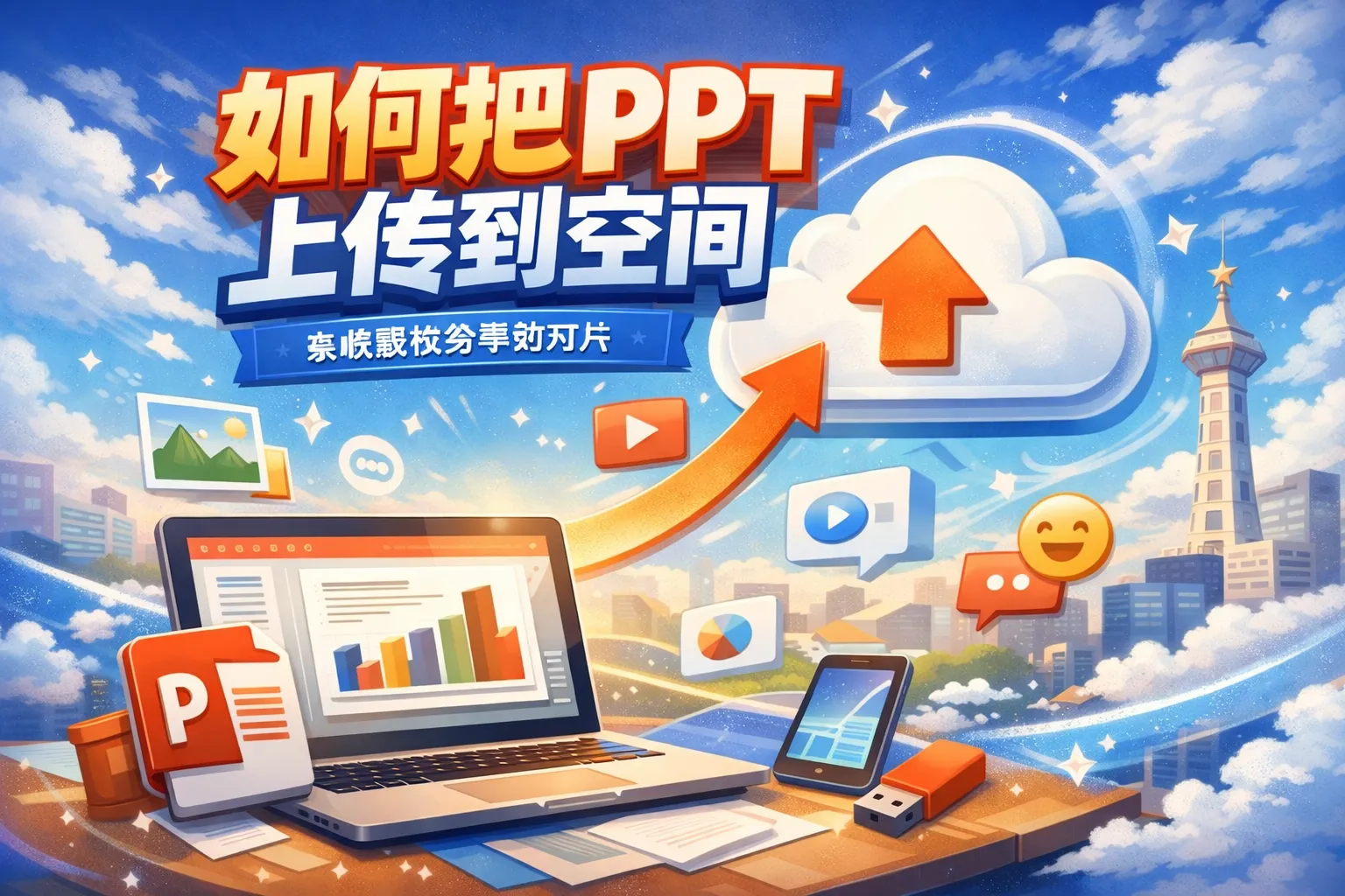 如何把ppt上传到空间