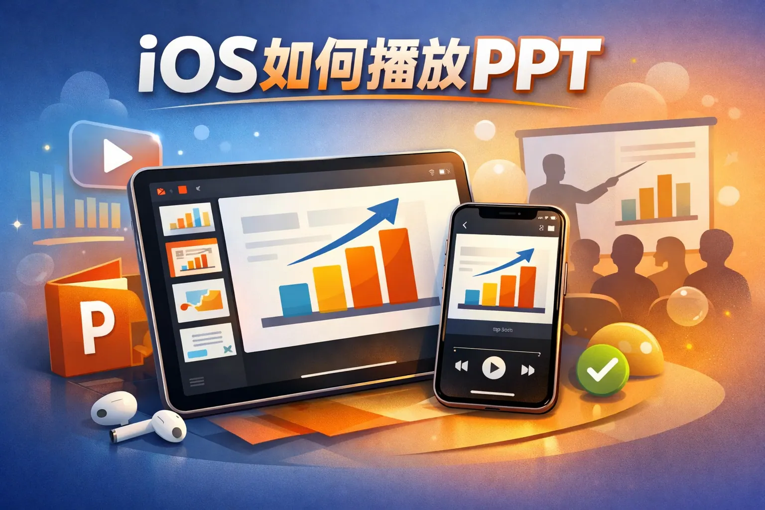 ios如何播放ppt