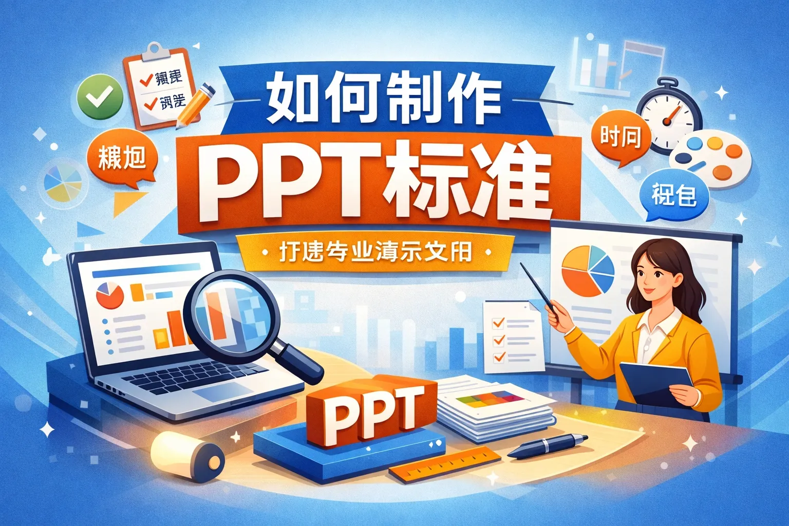 如何制作ppt标准