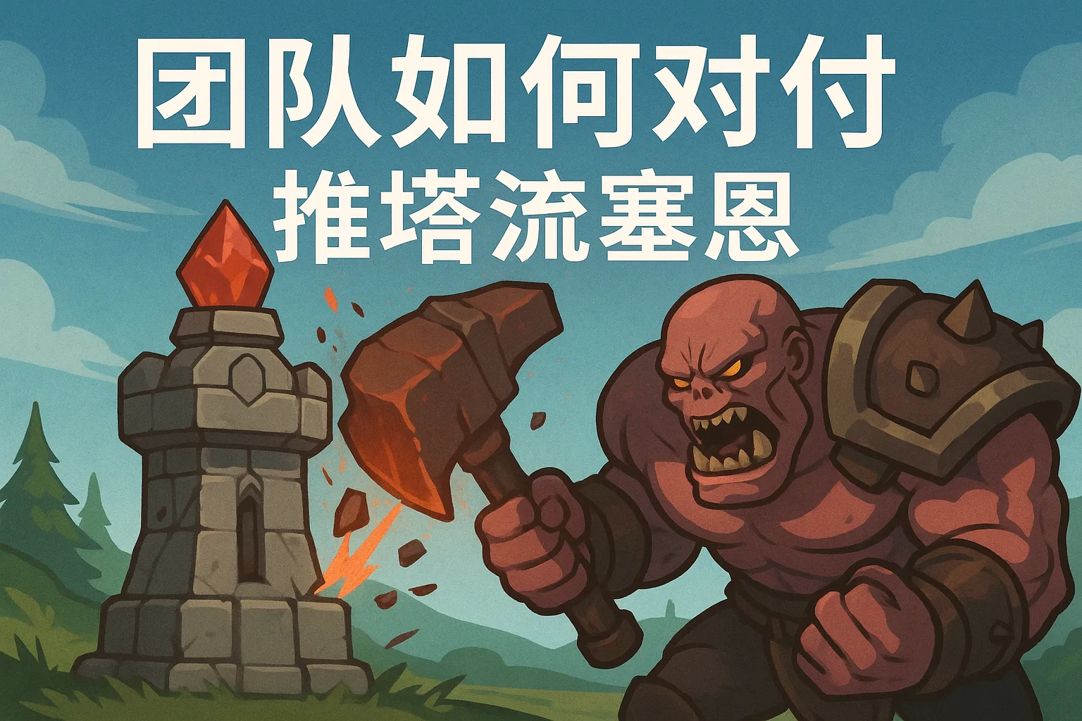 团队如何对付推塔流塞恩