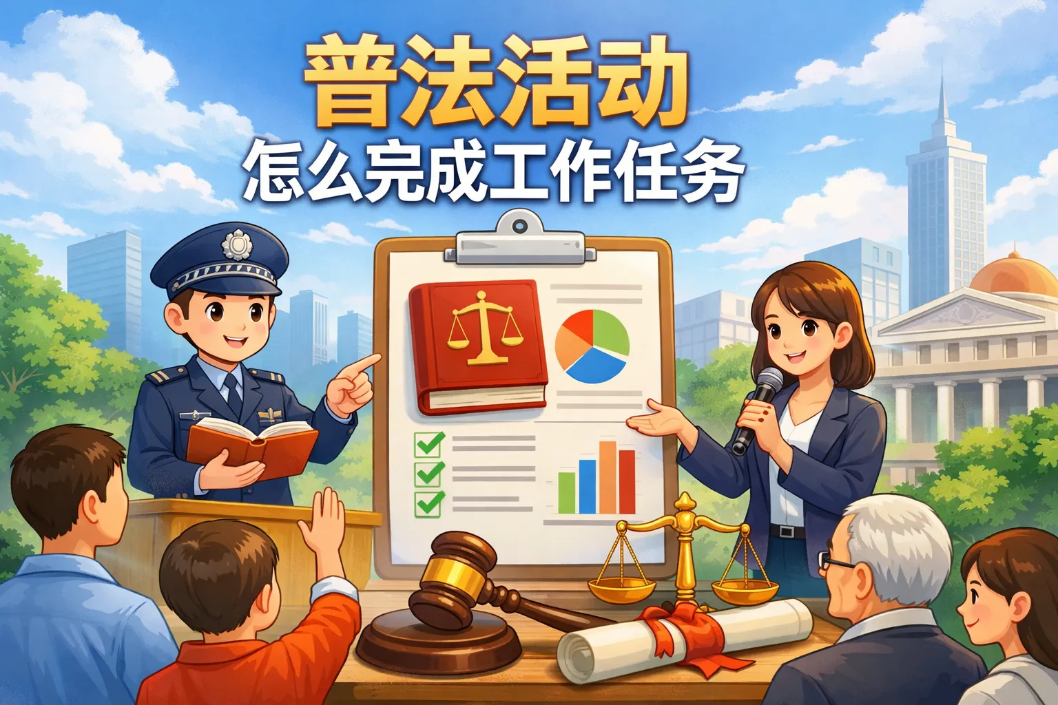 普法活动怎么完成工作任务