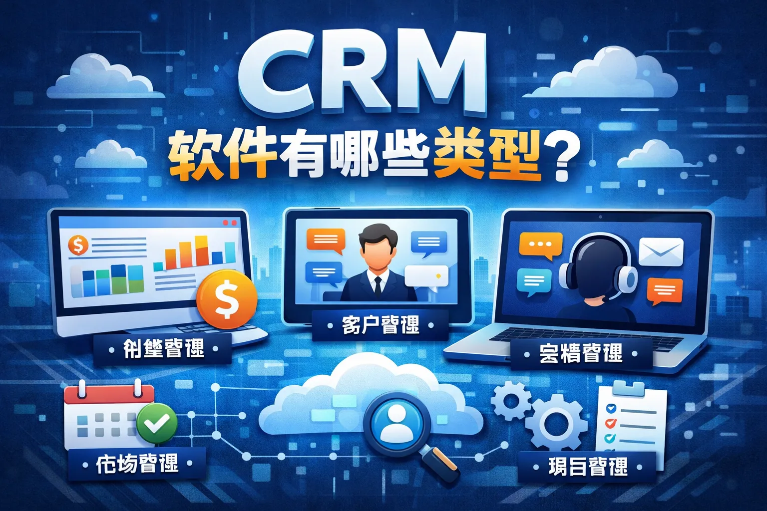 crm 软件有哪些类型