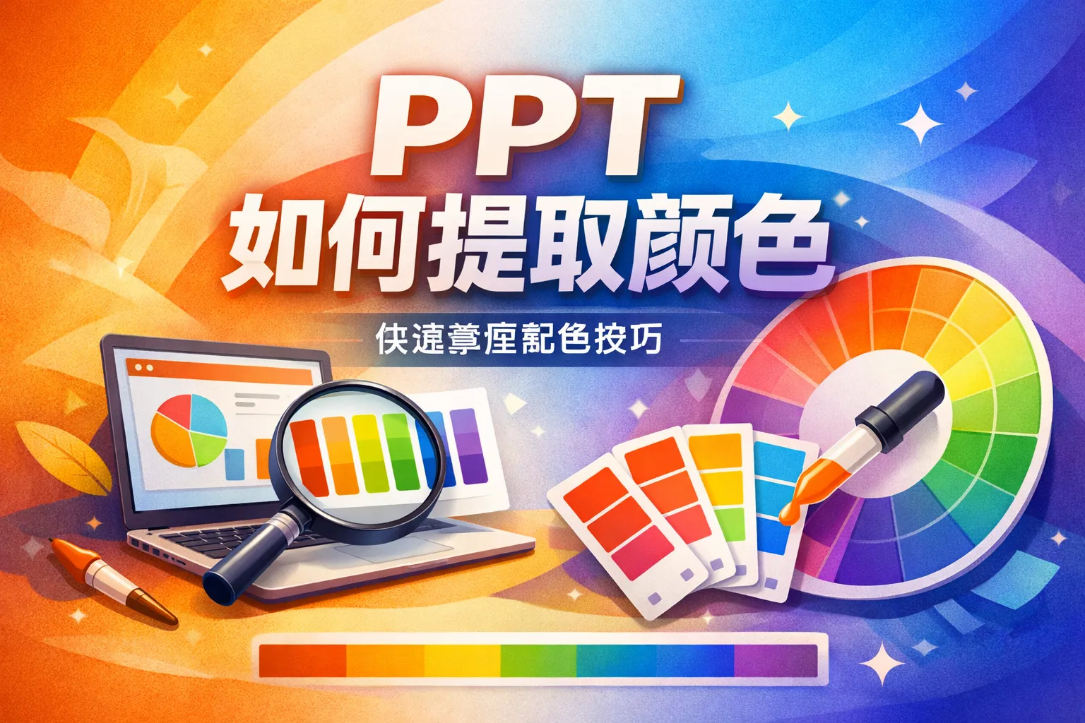 ppt如何提取颜色
