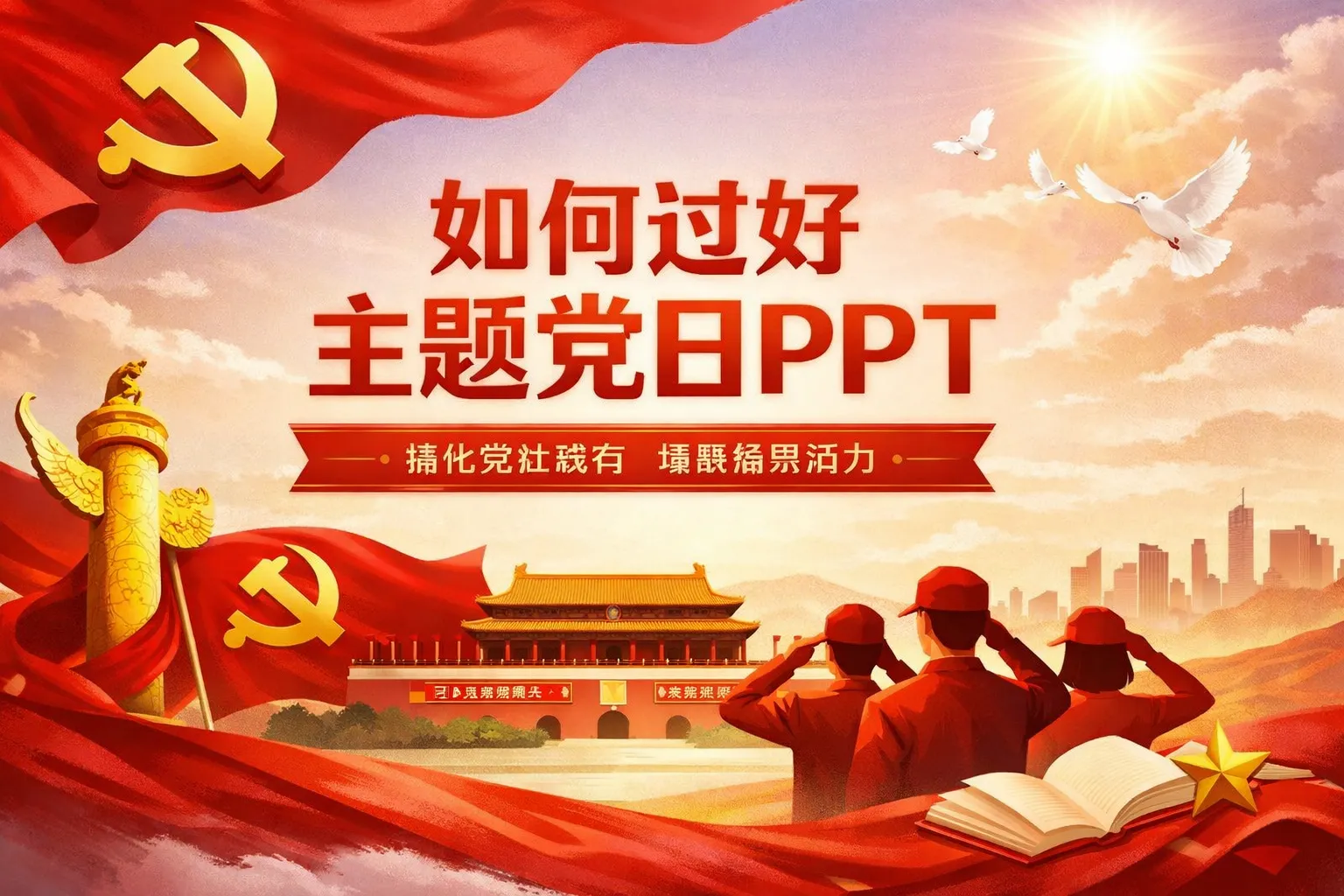如何过好主题党日ppt