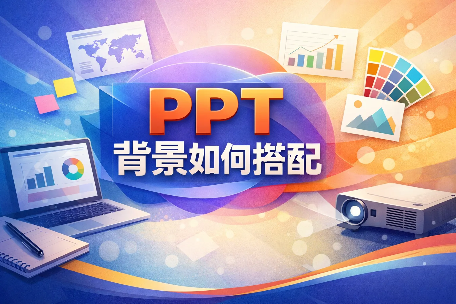 PPT背景如何搭配