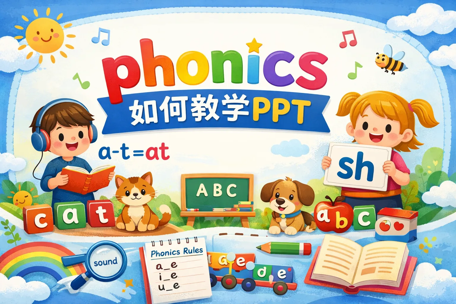 phonics如何教学ppt