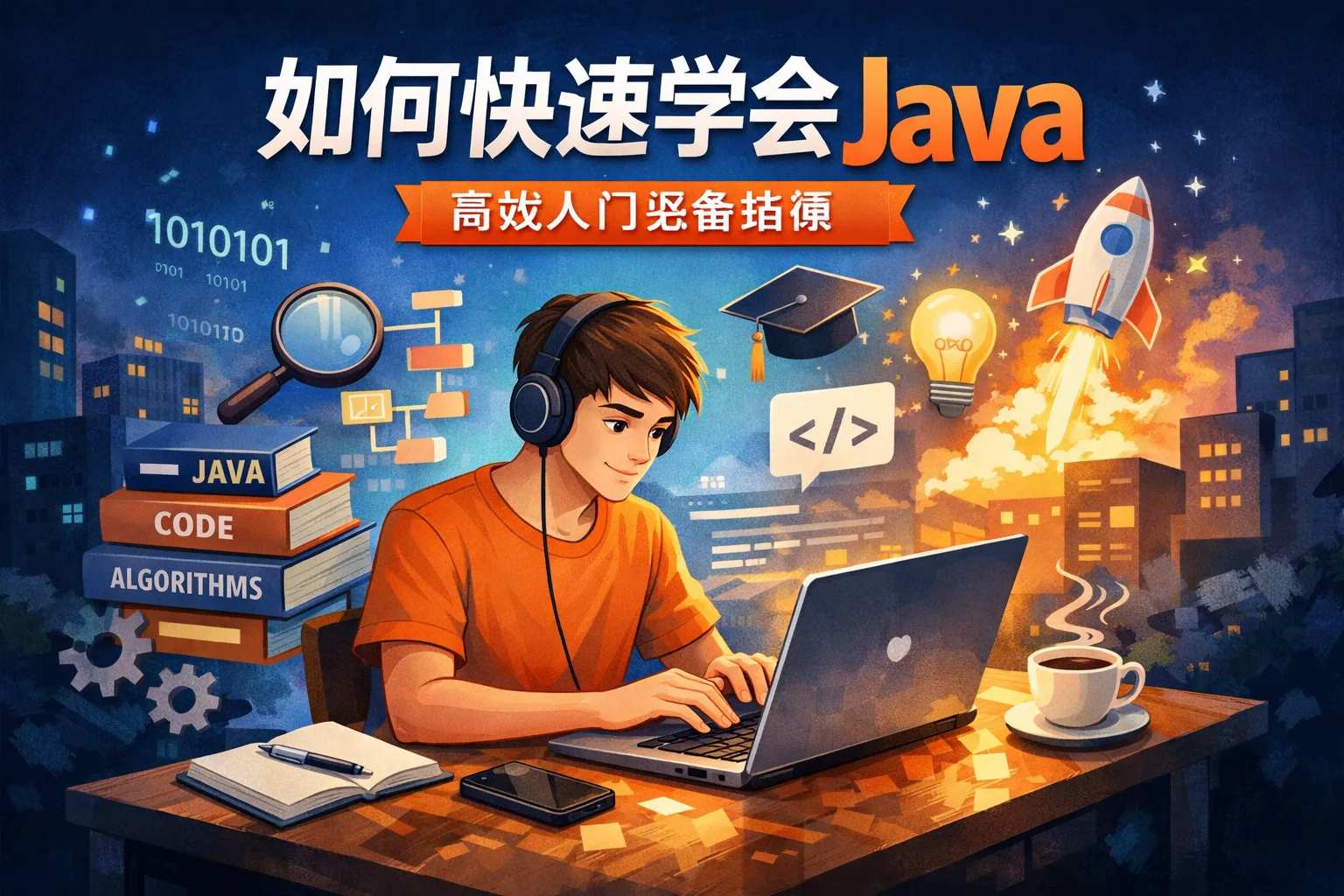 如何快速学会java