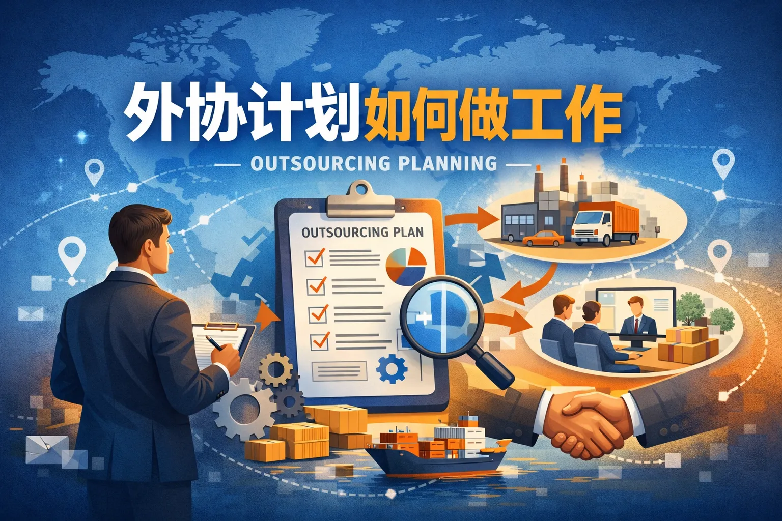 外协计划如何做工作