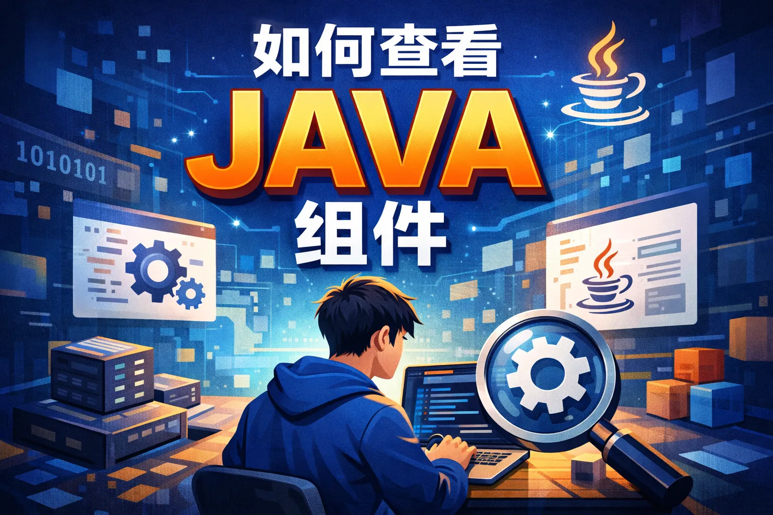 如何查看JAVA组件