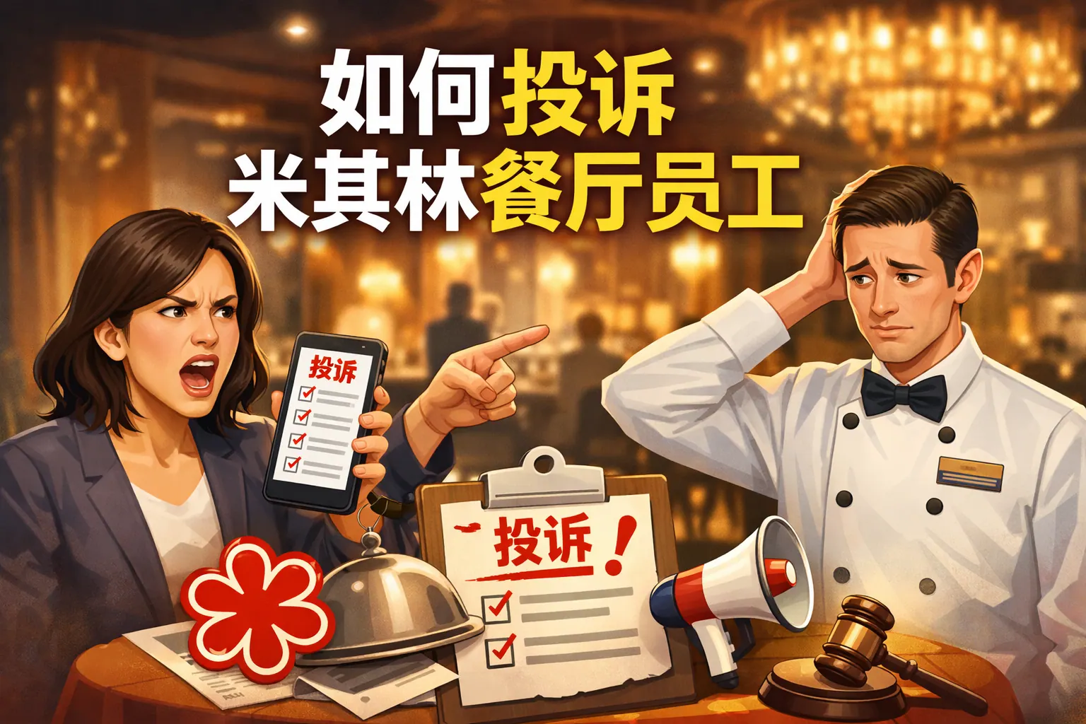 如何投诉米其林餐厅员工