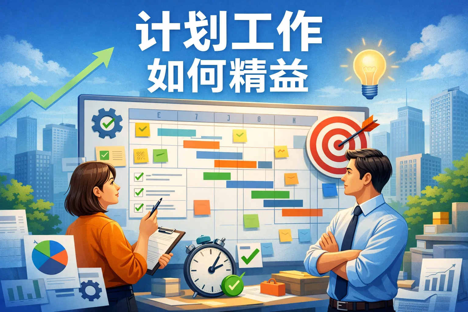 计划工作如何精益