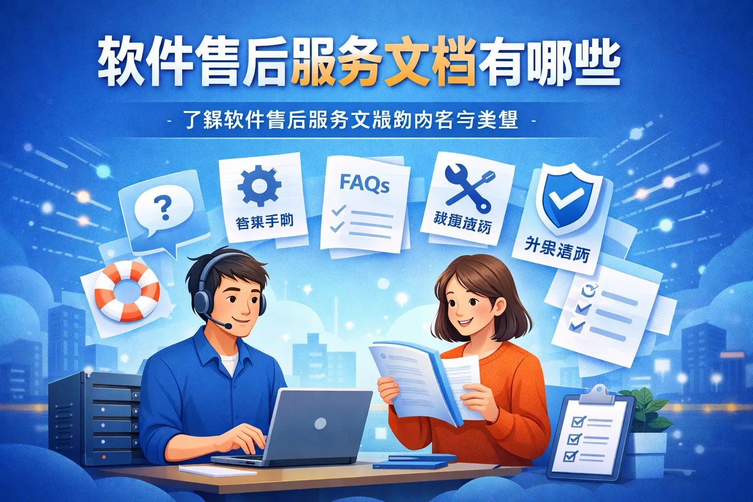 软件售后服务文档有哪些