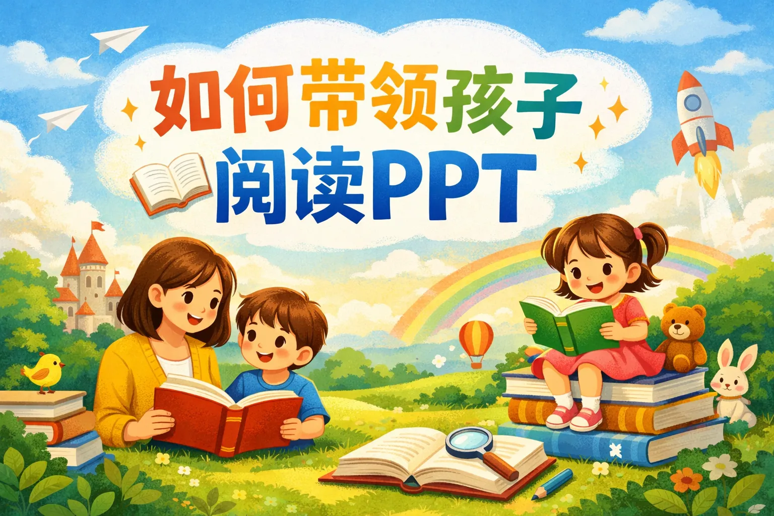 如何带领孩子阅读ppt