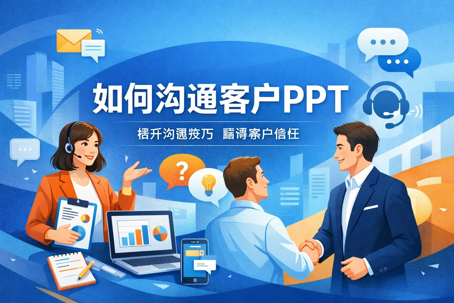 如何沟通客户ppt