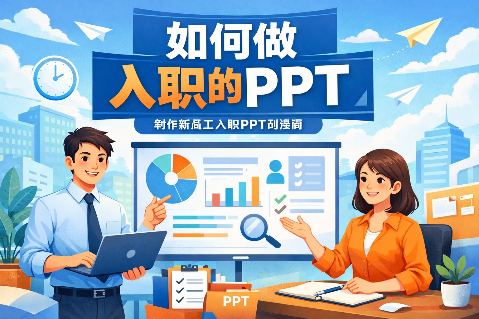 如何做入职的ppt