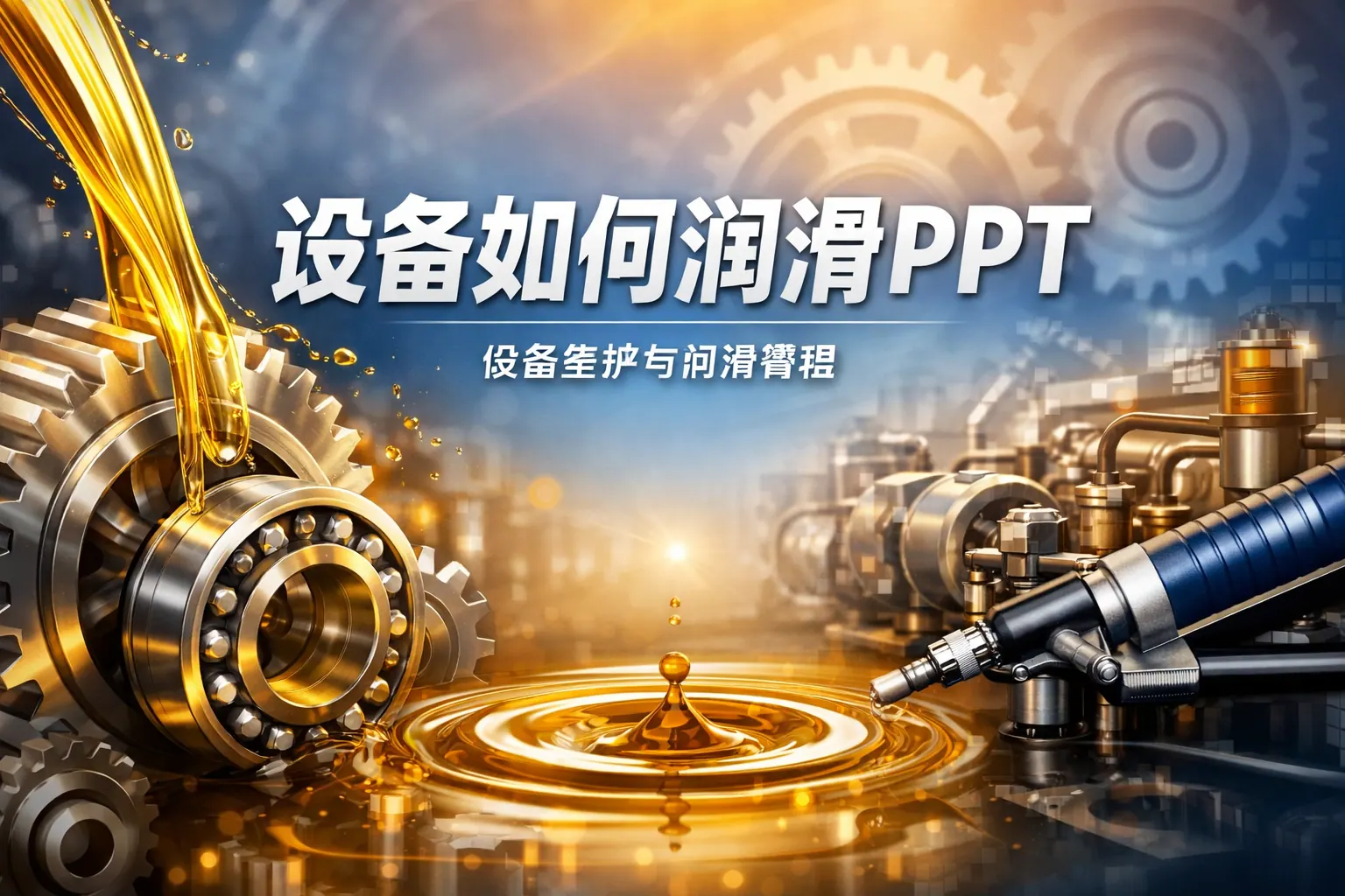 设备如何润滑ppt