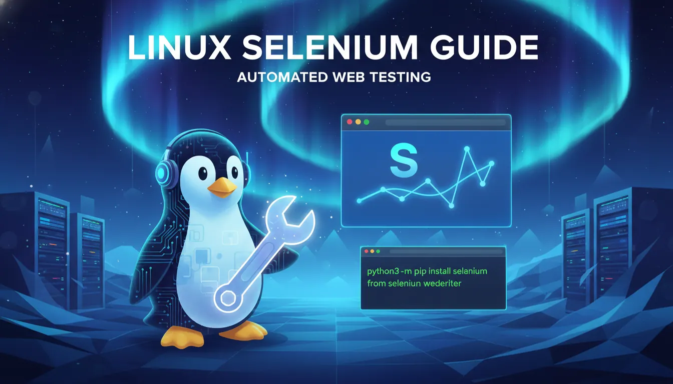 linux如何使用selenium