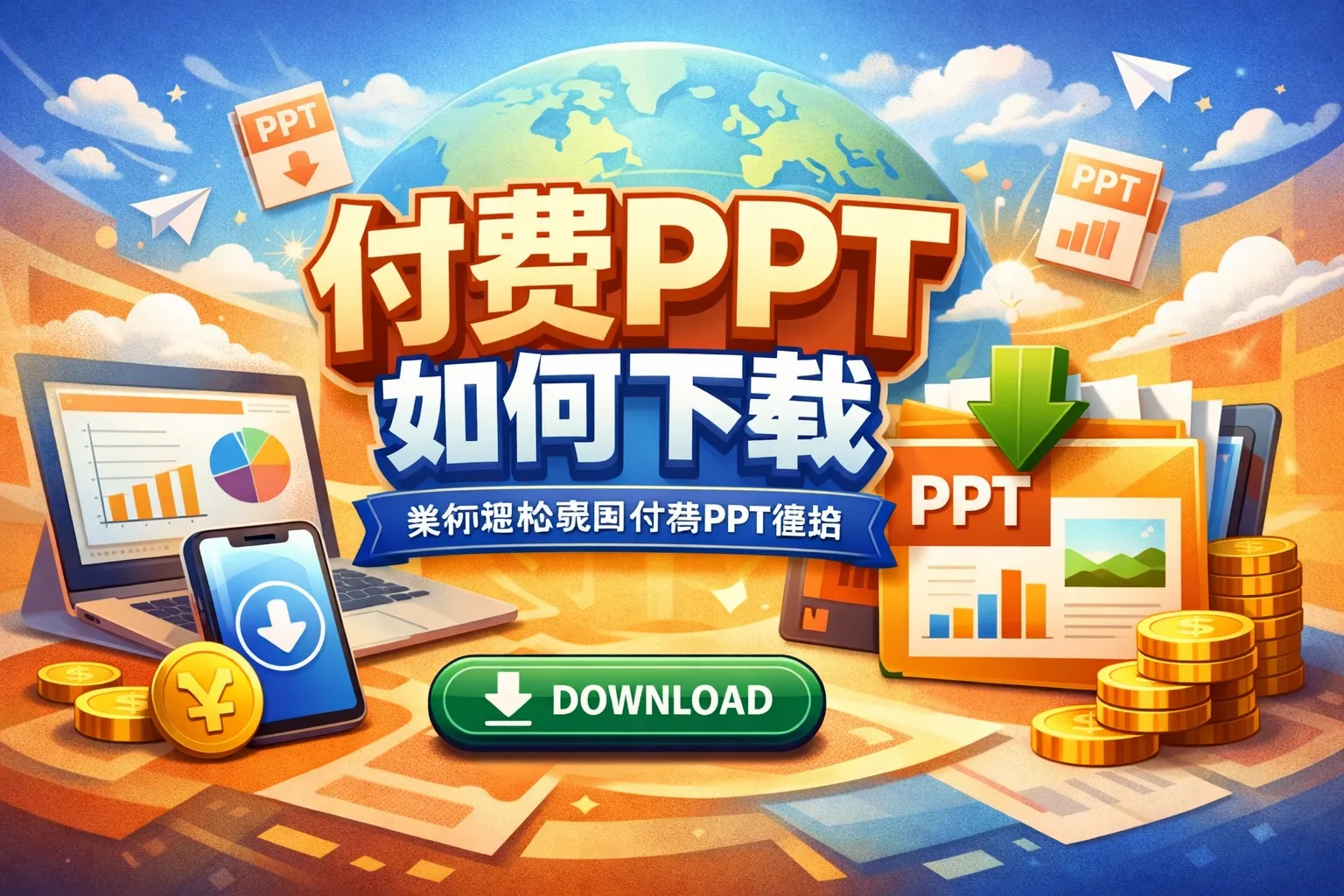 付费ppt如何下载