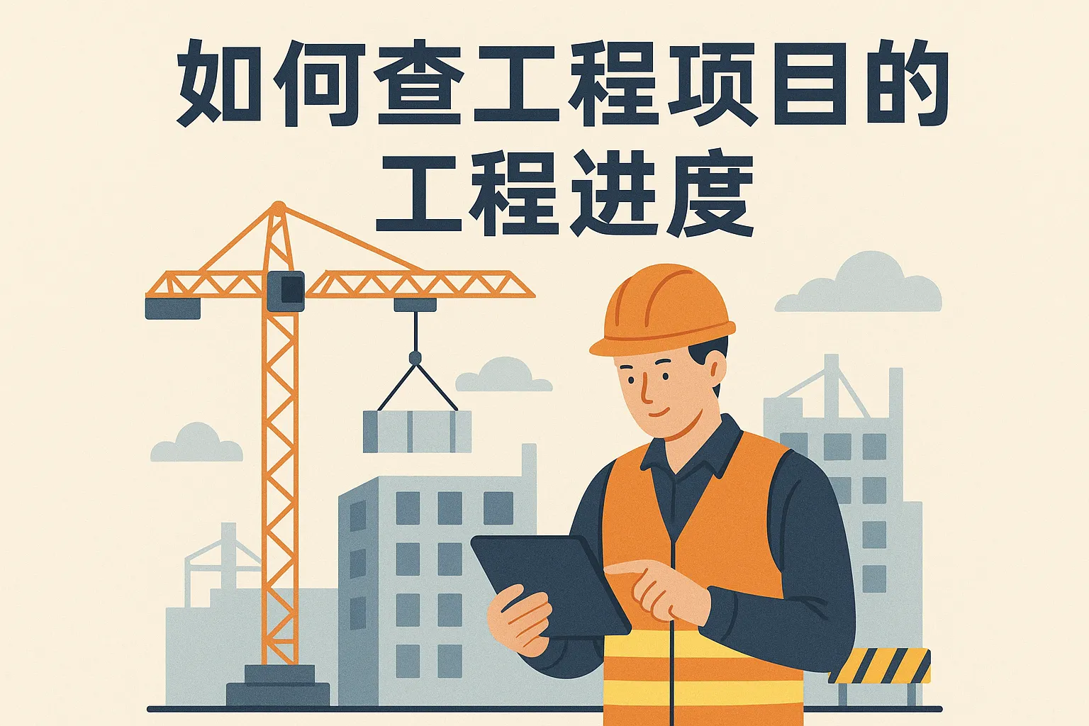 如何查工程项目的工程进度
