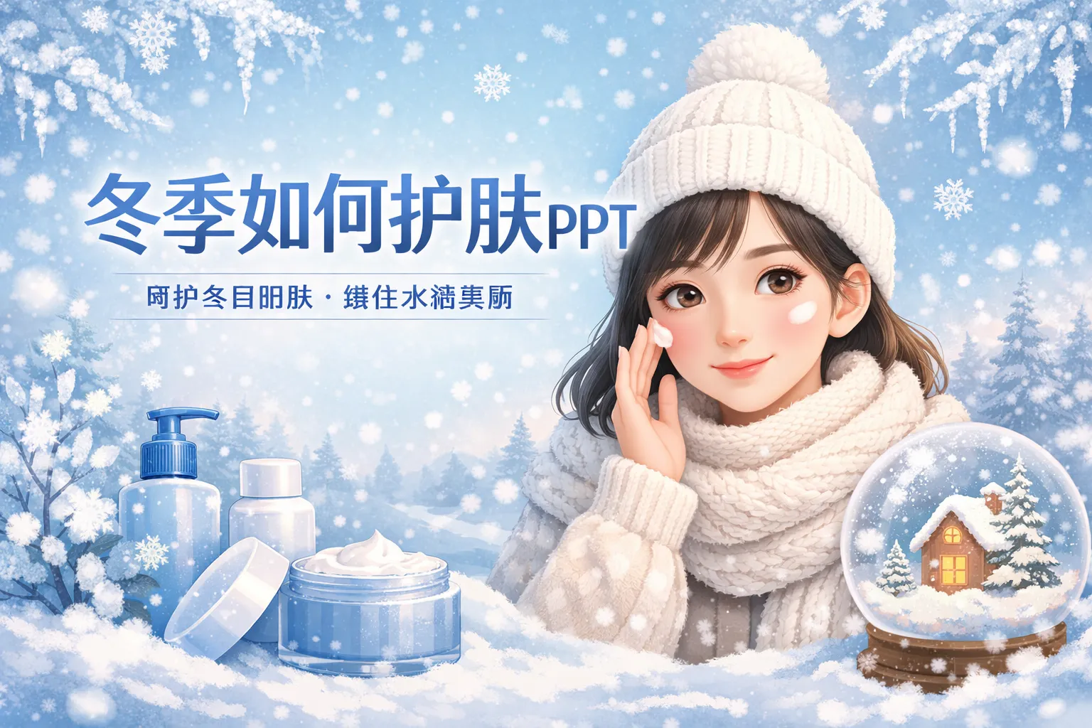 冬季如何护肤ppt