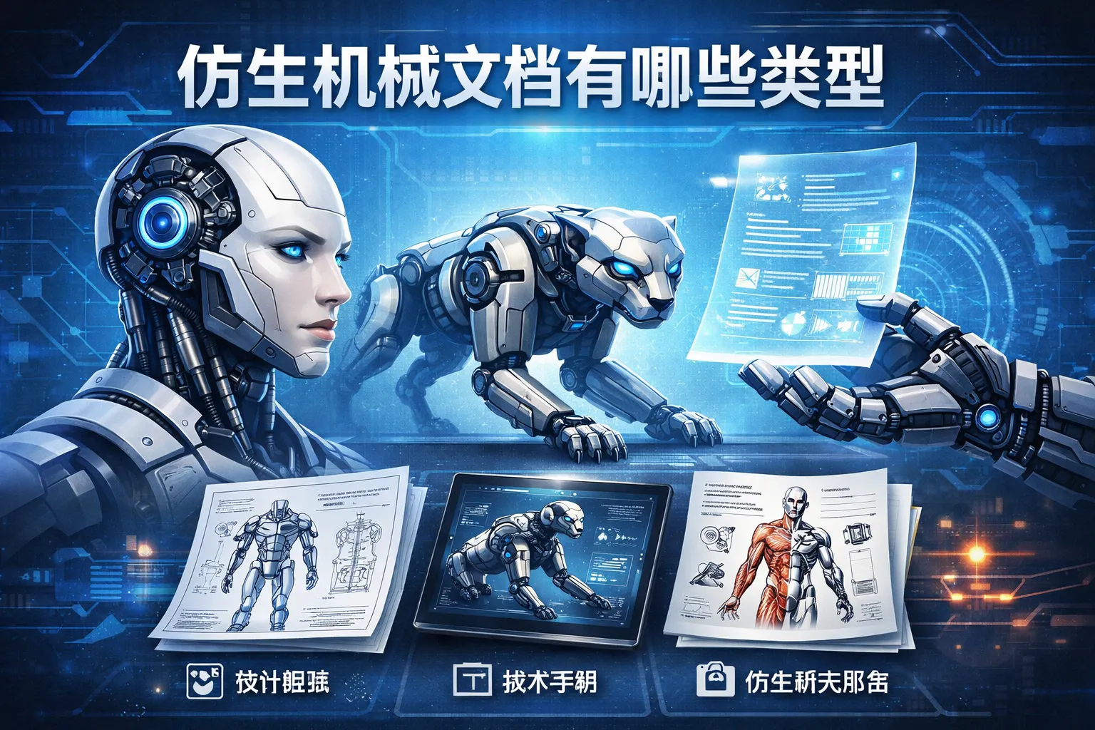 仿生机械文档有哪些类型