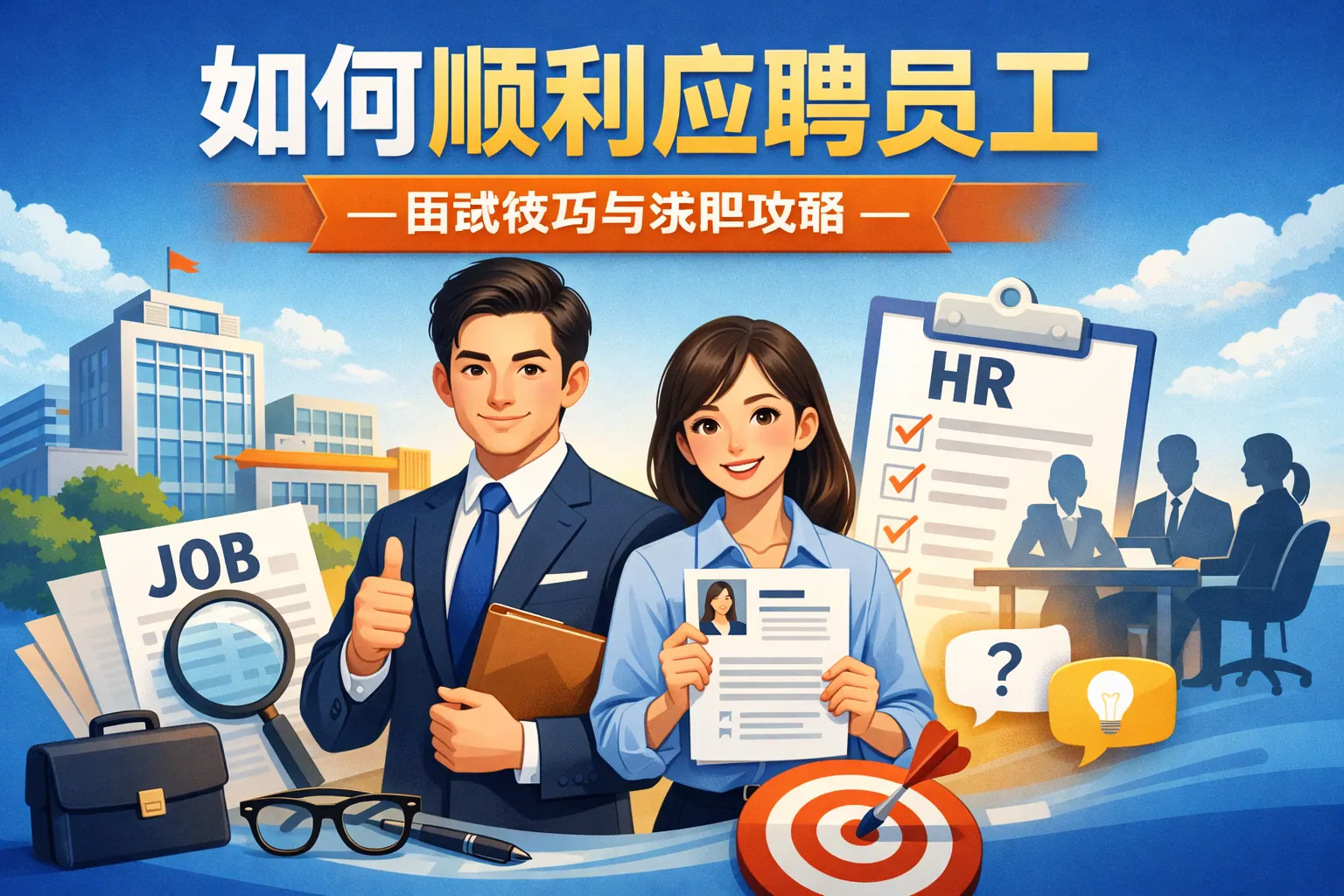 如何顺利应聘员工