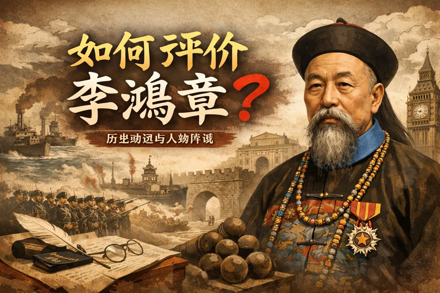 如何评价李鸿章ppt