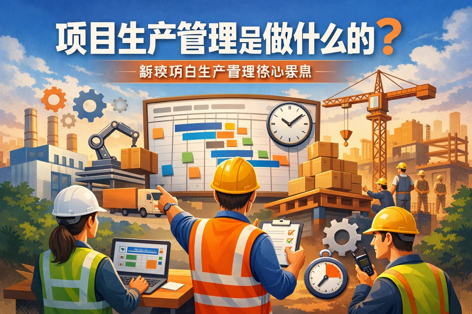 项目生产管理是做什么的