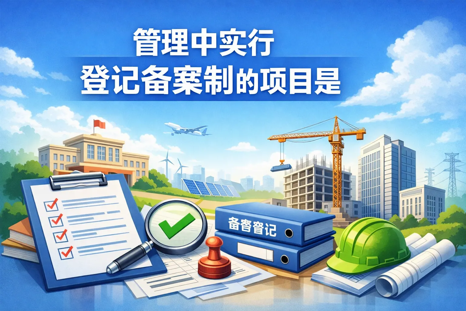 管理中实行登记备案制的项目是