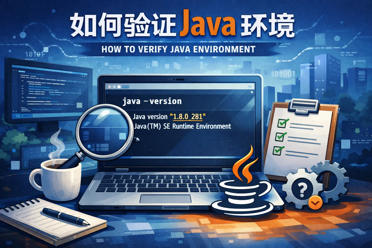 如何验证java环境