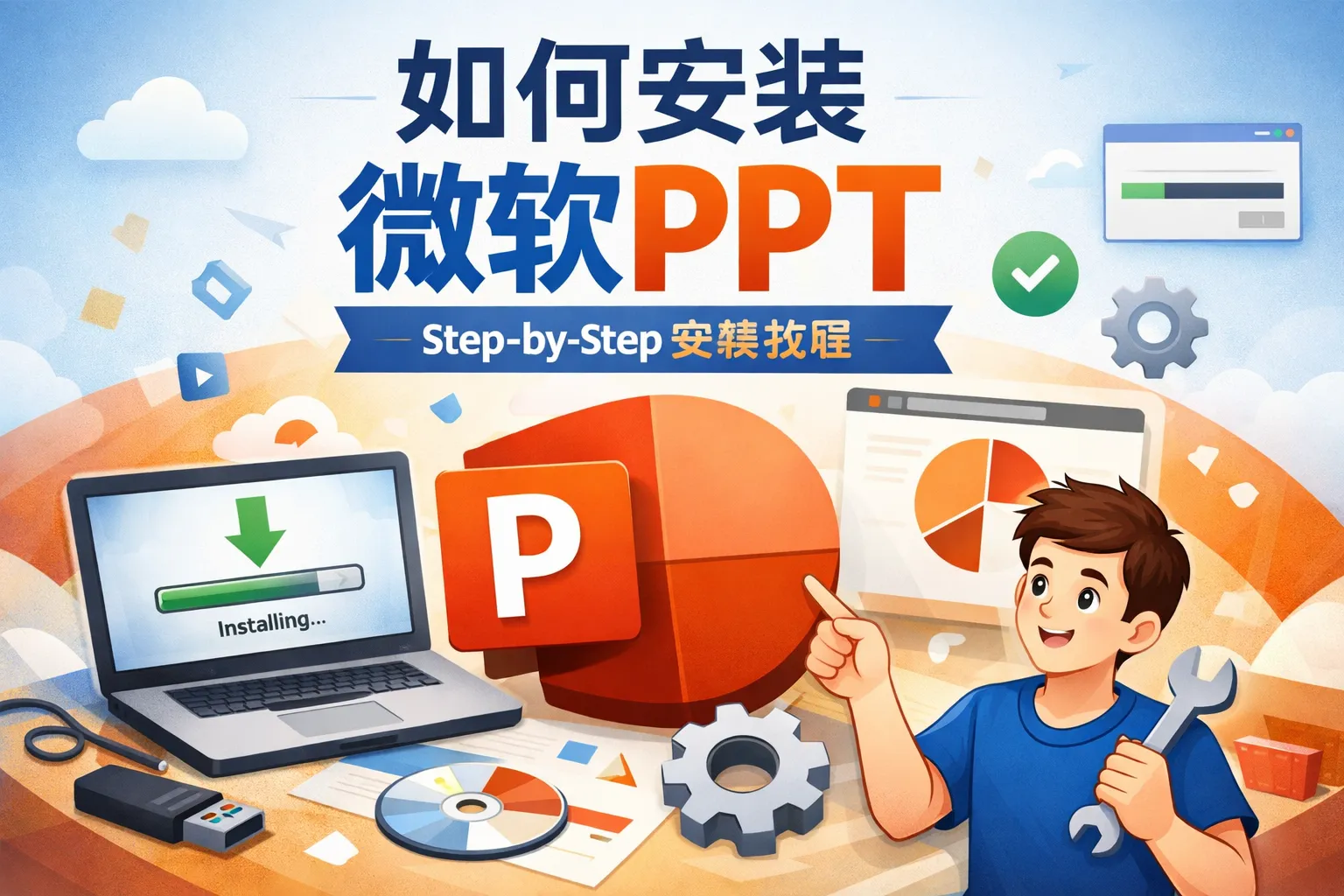 如何安装微软ppt