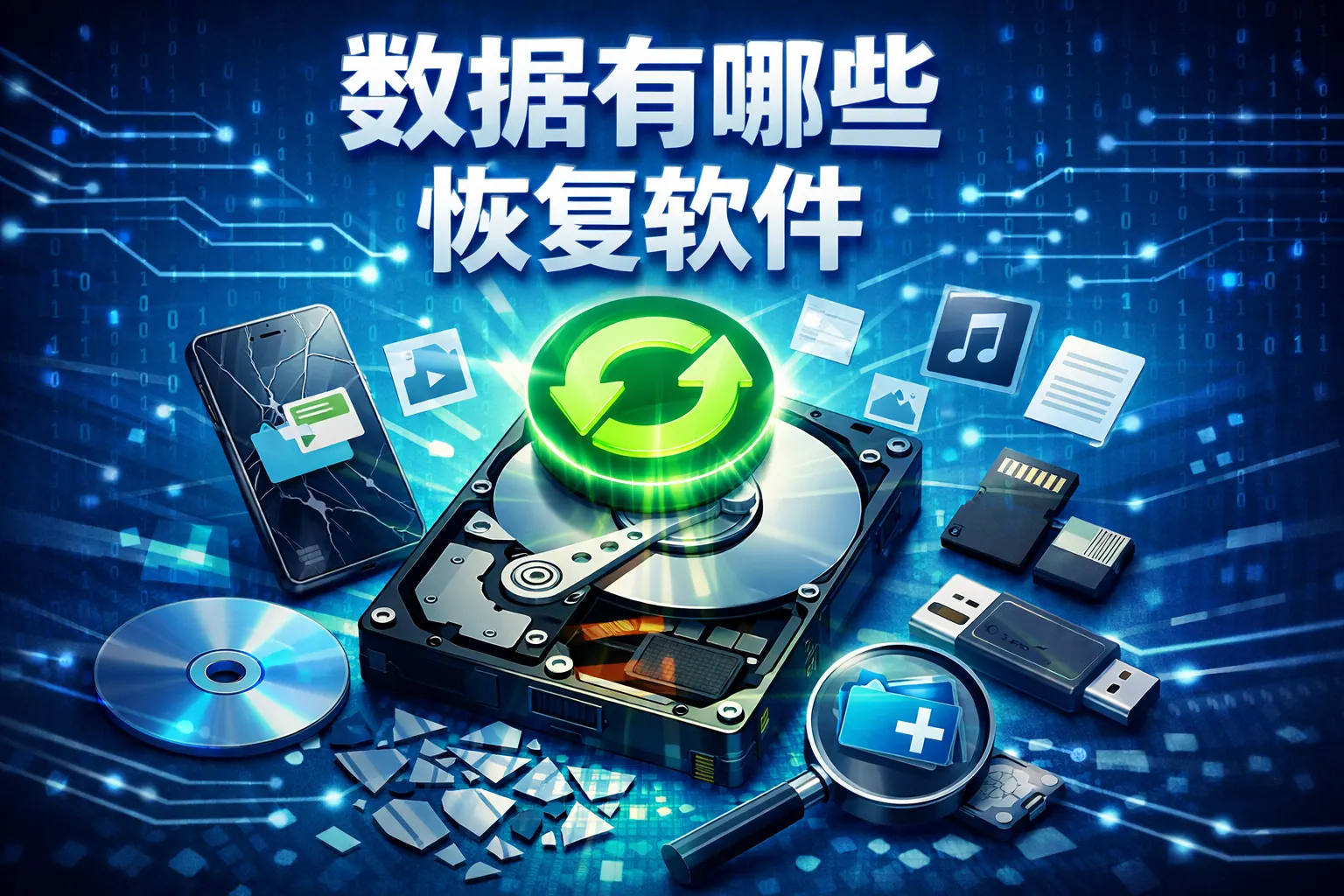 数据有哪些恢复软件