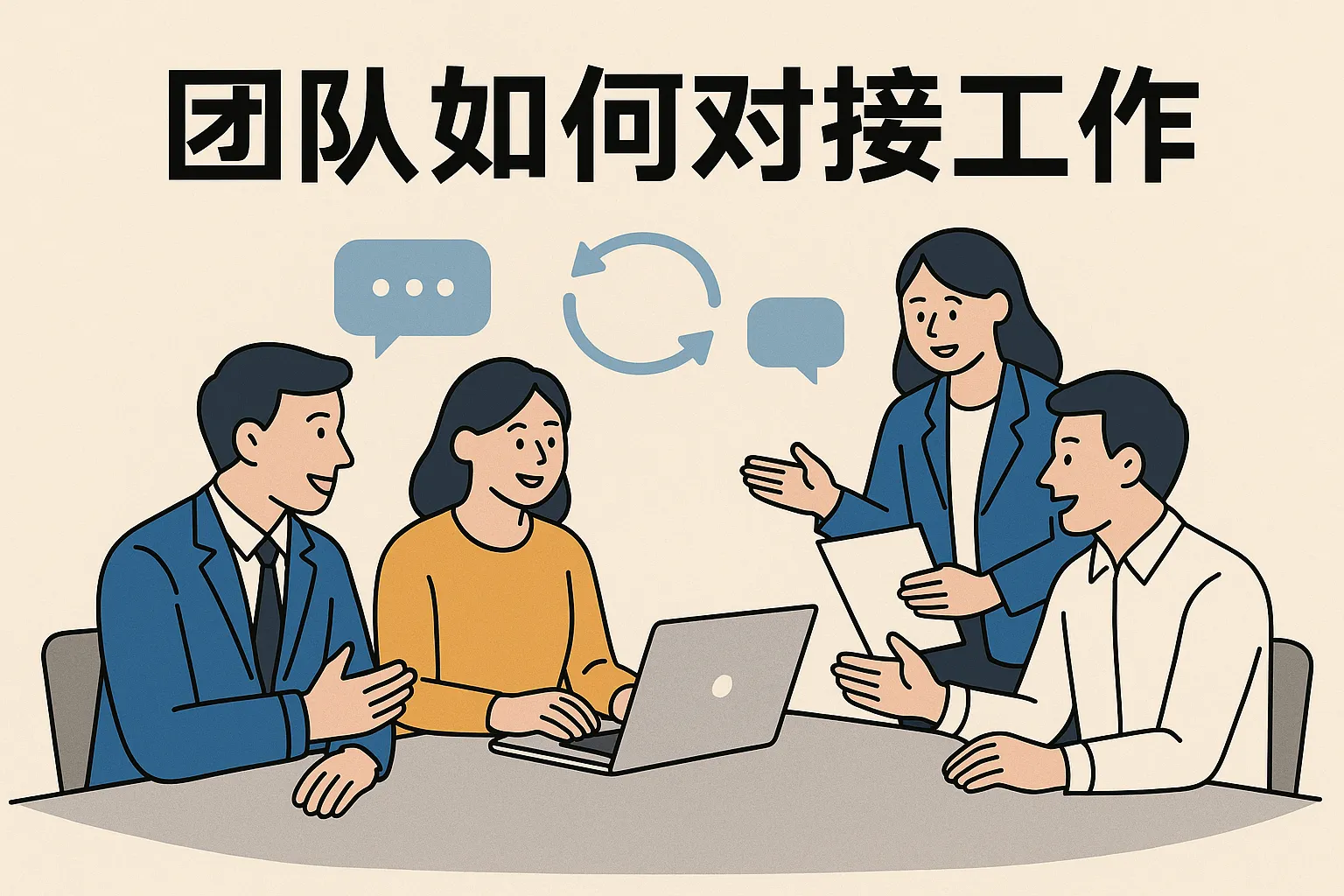 团队如何对接工作