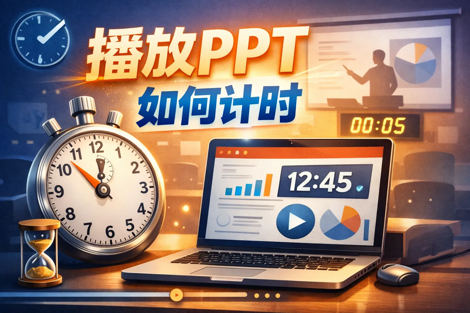 播放ppt如何计时