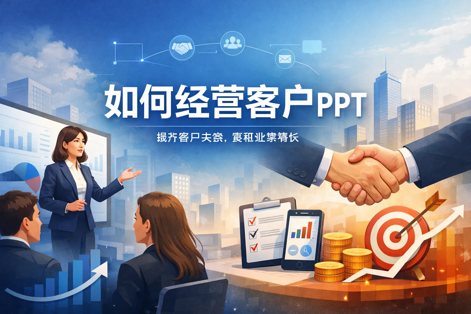 如何经营客户ppt