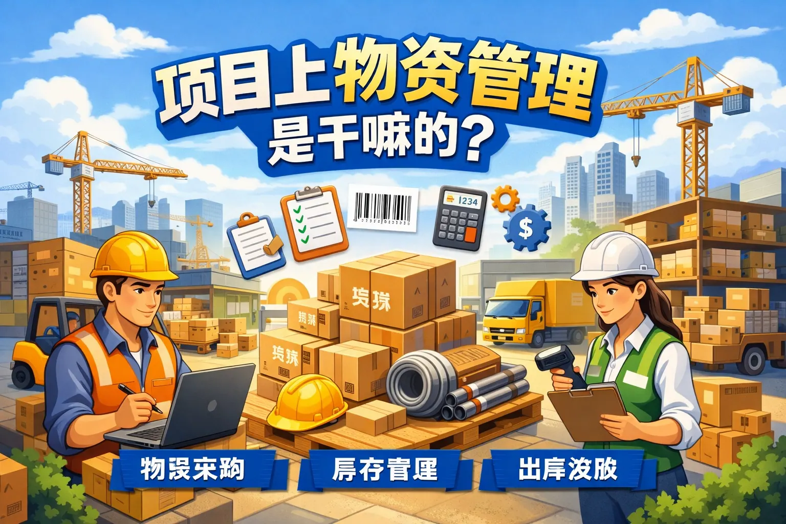 项目上物资管理是干嘛的