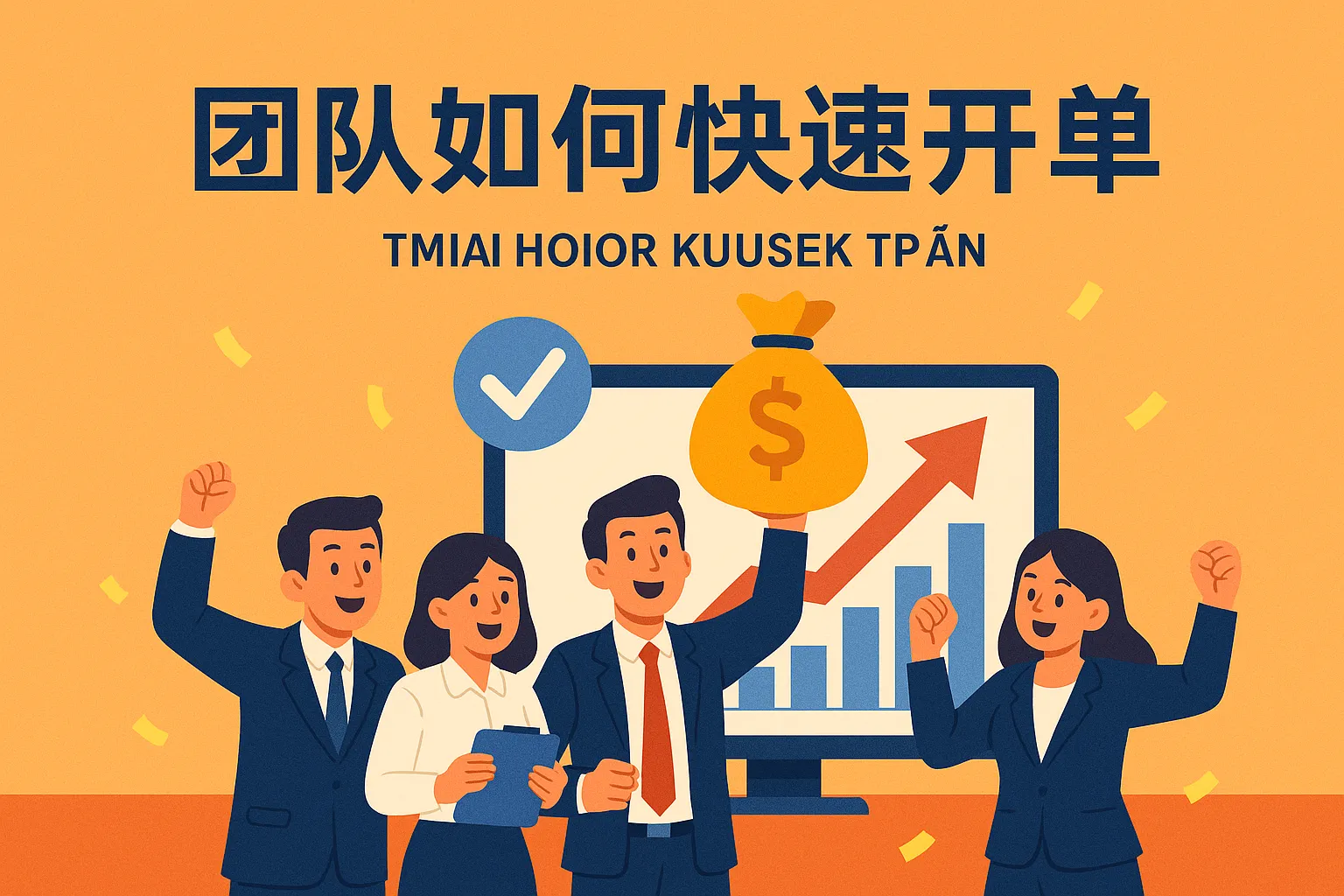 团队如何快速开单