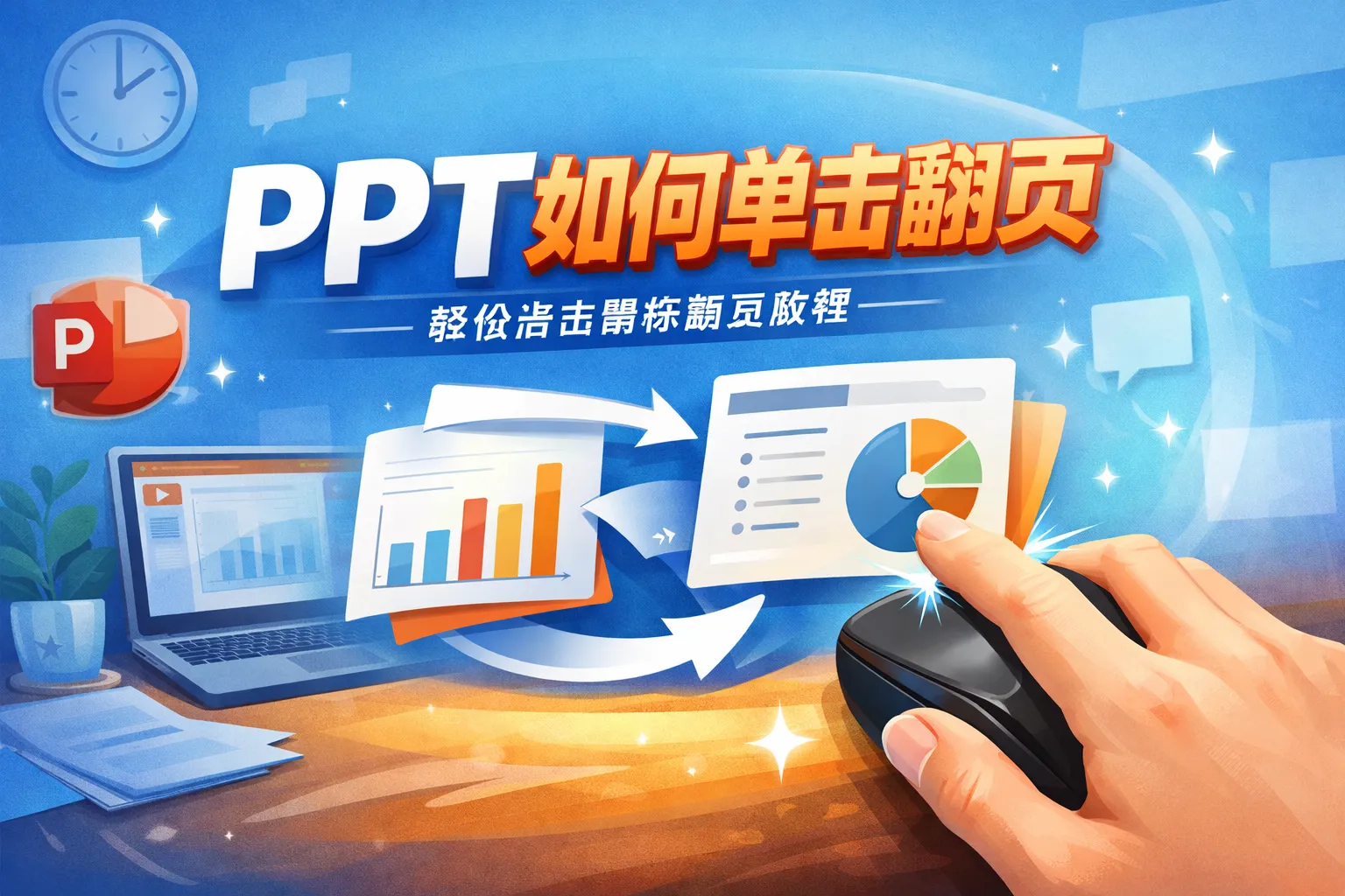 ppt如何单击翻页