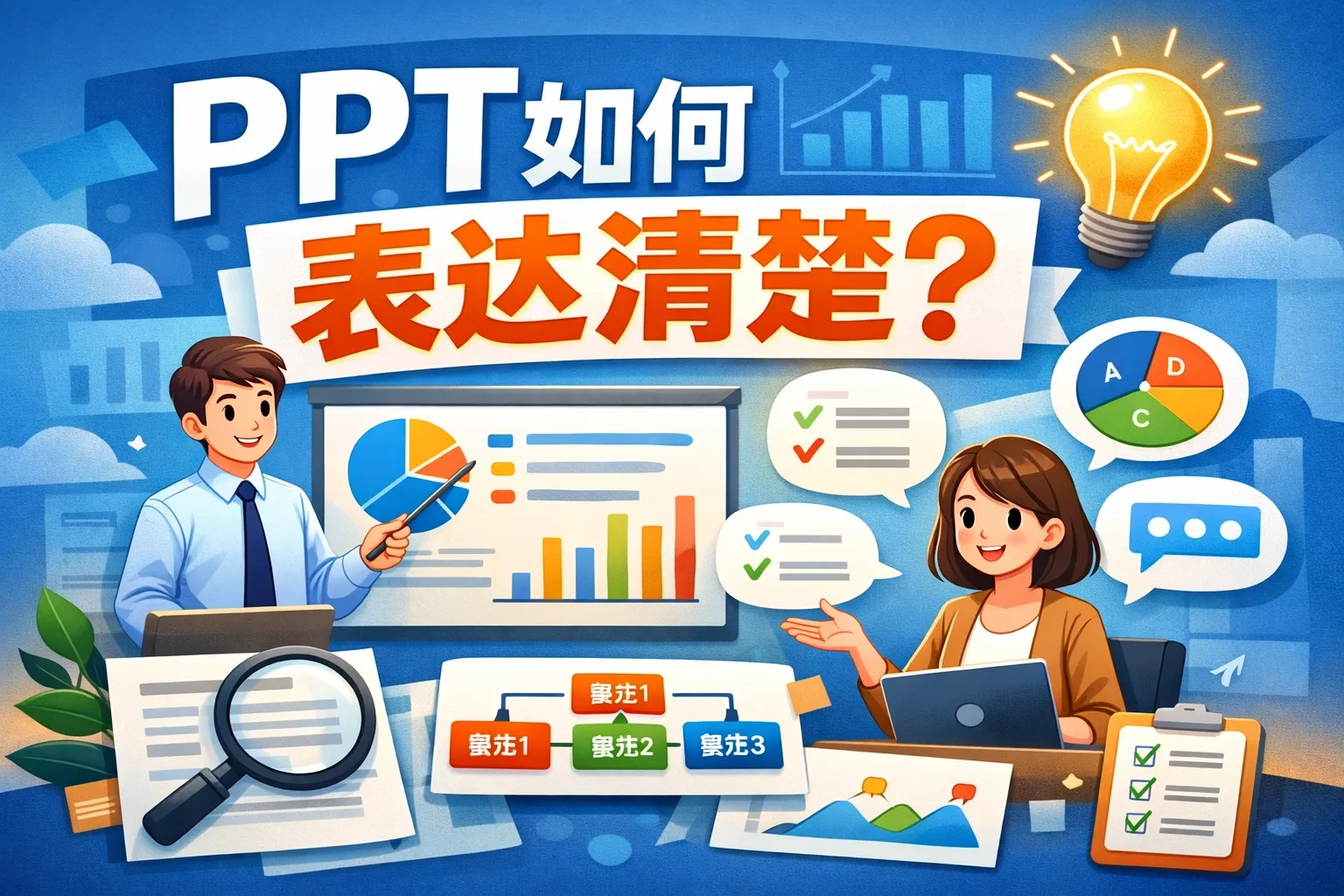 ppt如何表达清楚
