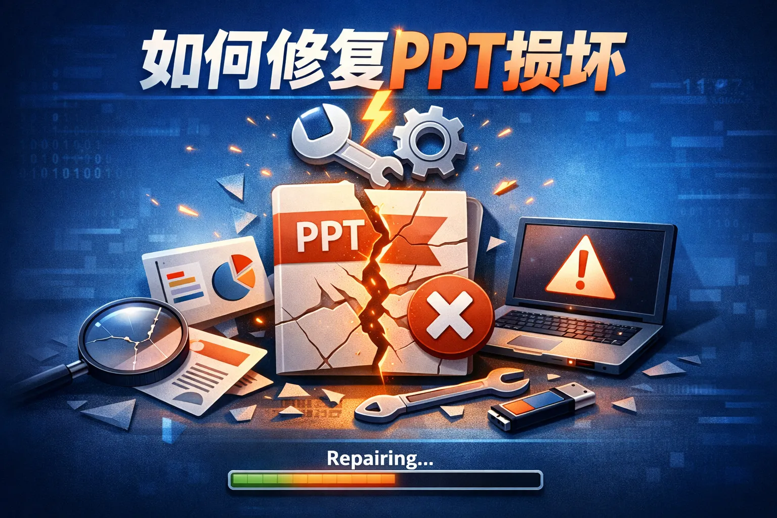 如何修复ppt损坏