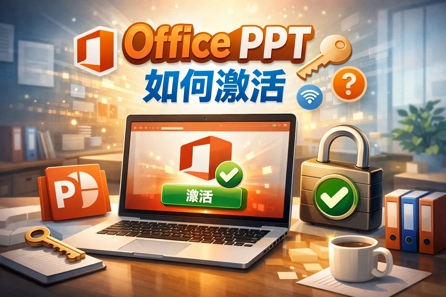 office ppt如何激活