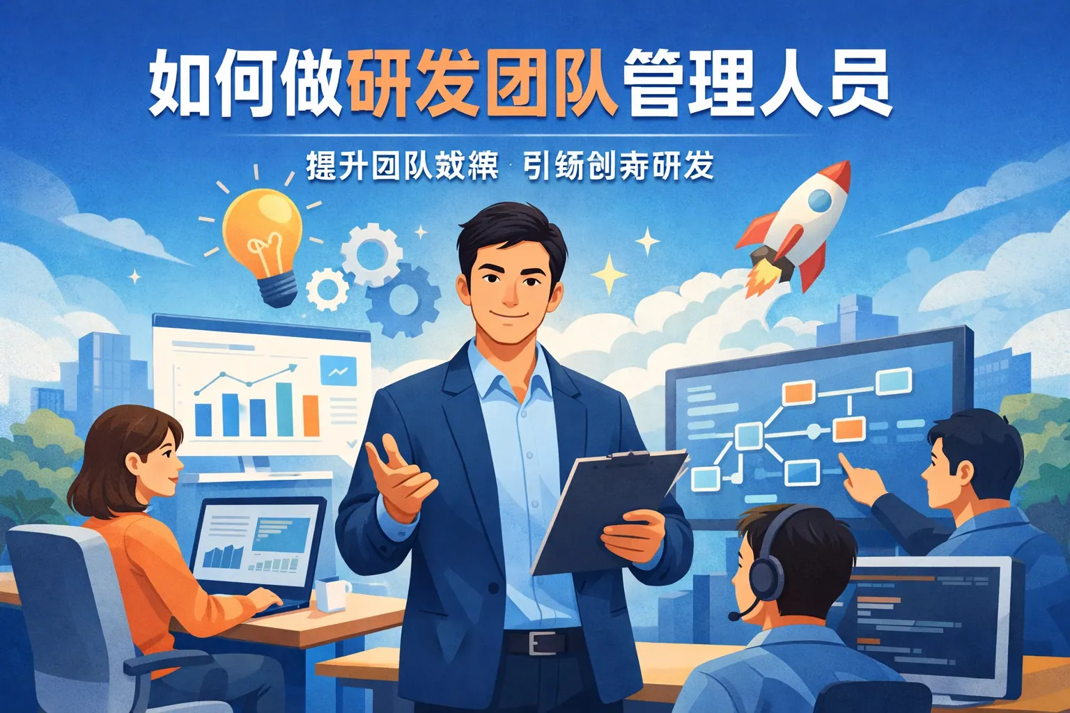 如何做研发团队管理人员