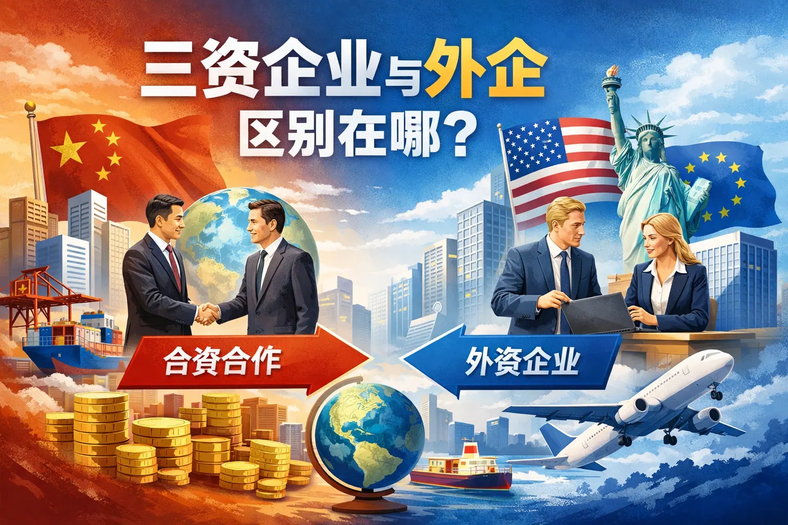三资企业与外企区别在哪
