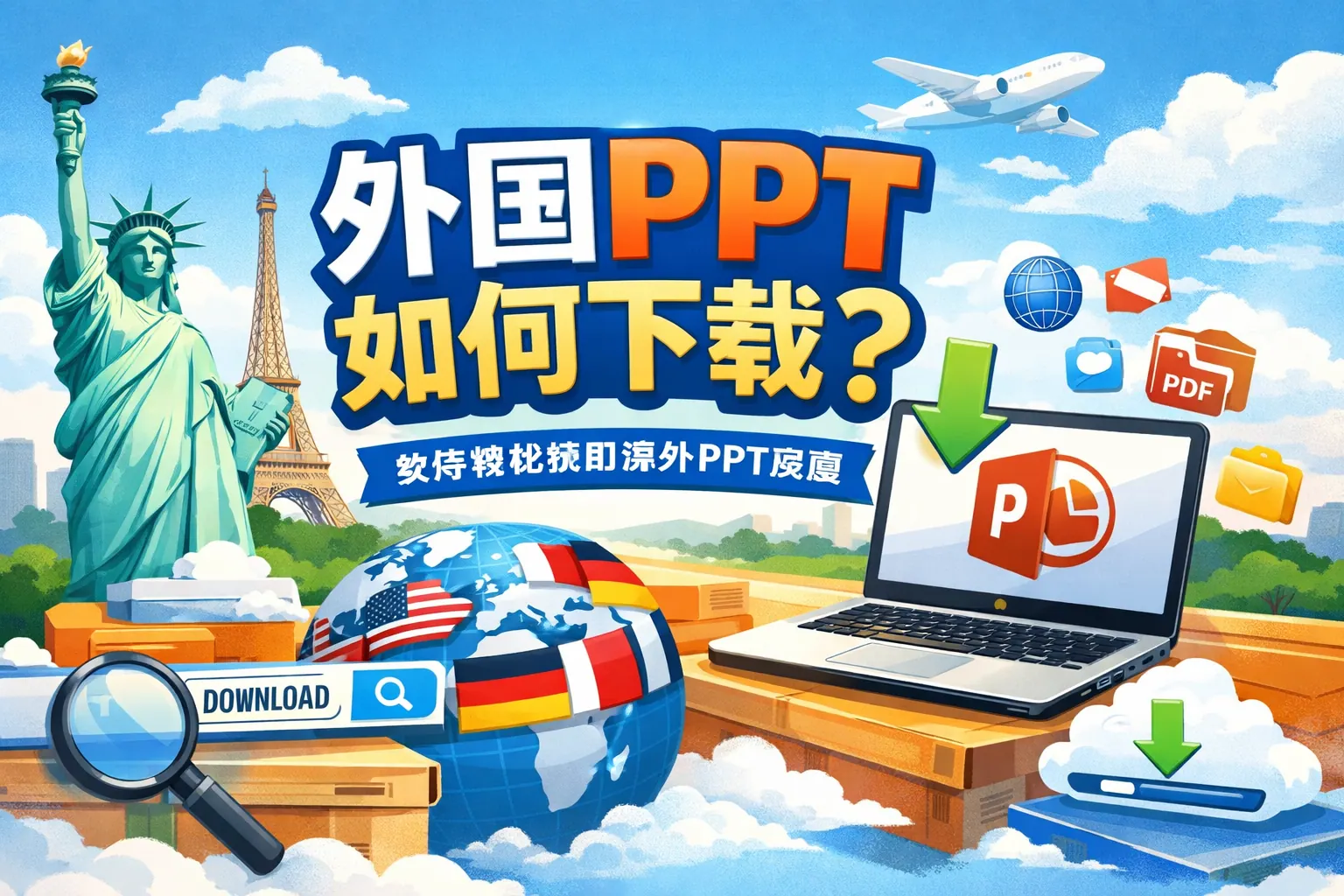 外国ppt如何下载