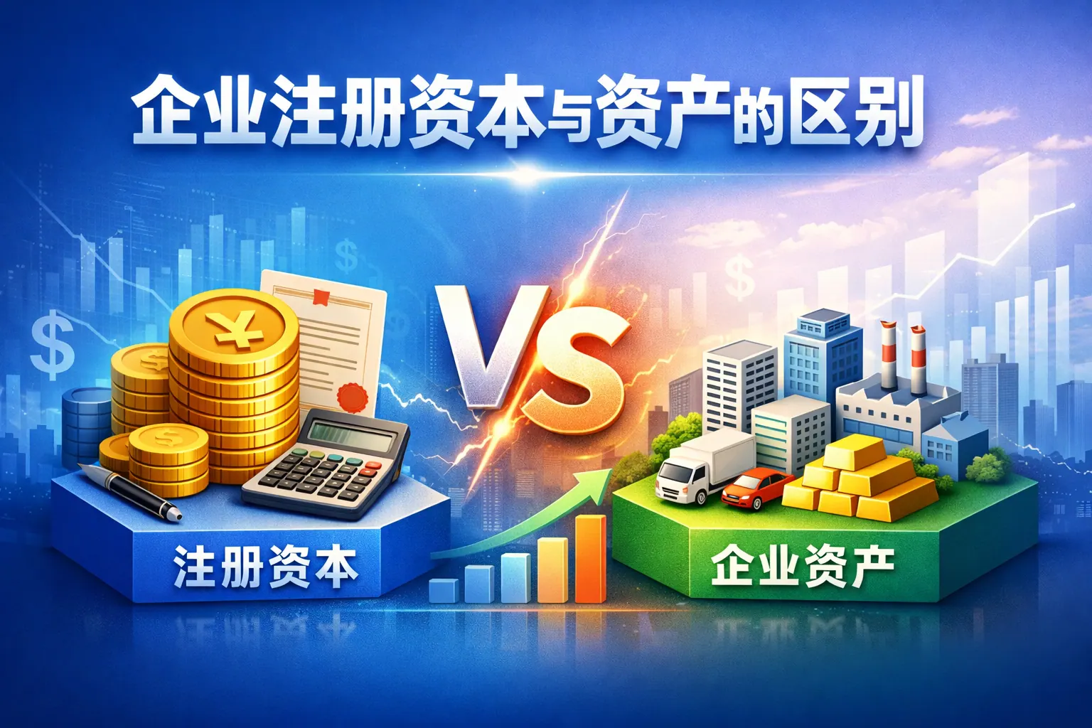 企业注册资本与资产的区别