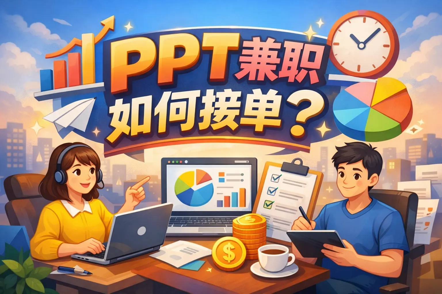 ppt兼职如何接单