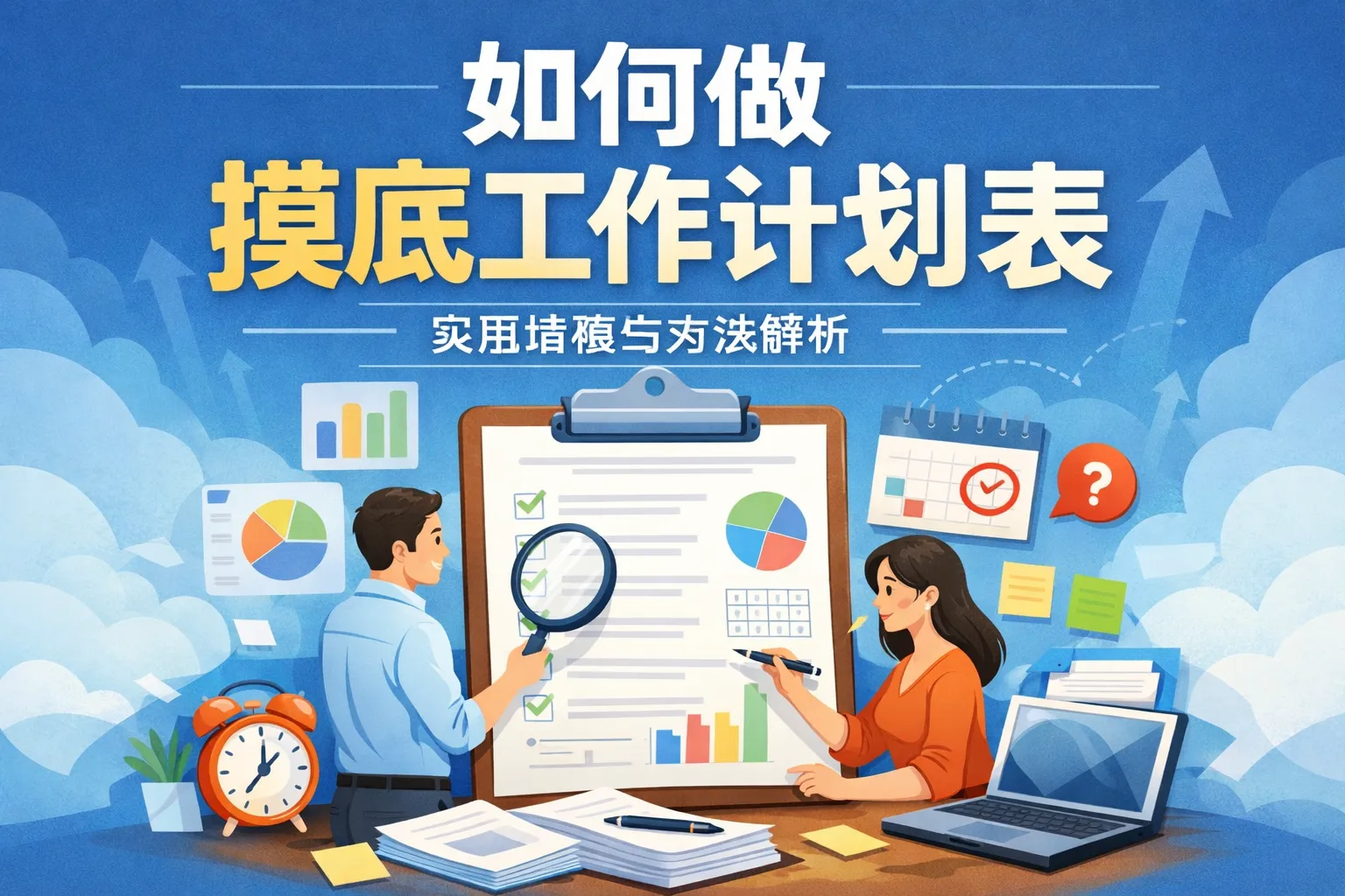 如何做摸底工作计划表